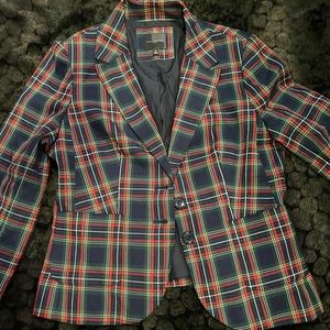 Plaid The Limited Blazer-M